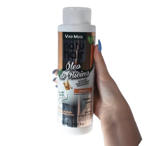 Shampoo NatuHair Óleo de Rícino 500ml – Crescimento-1002-320