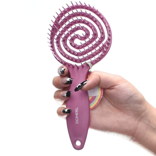 Escova de Cabelo Ventilada Pop Curl Rosa