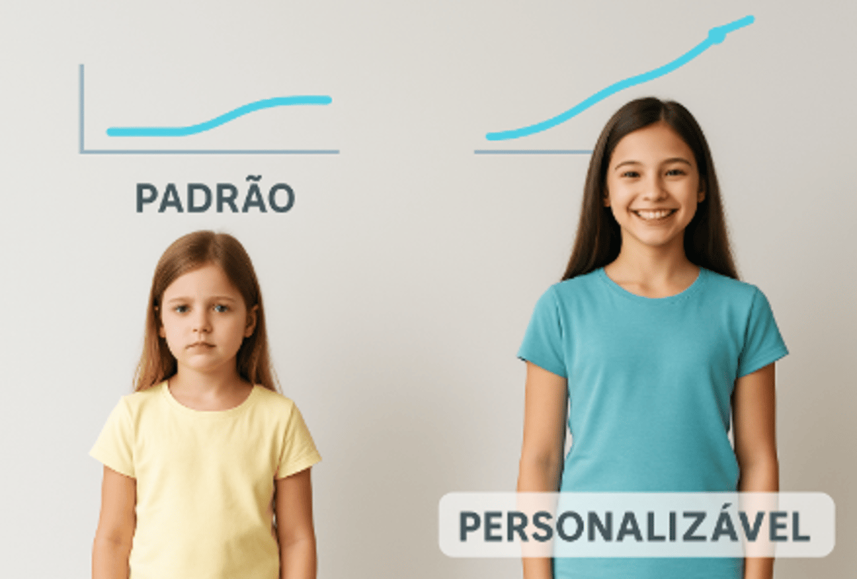 Controlo da miopia infantil com lentes Ortho-K personalizadas