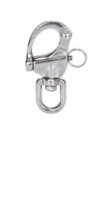 Imagem do produto Mosquetão de Atrelagem Oval Inox 25mm