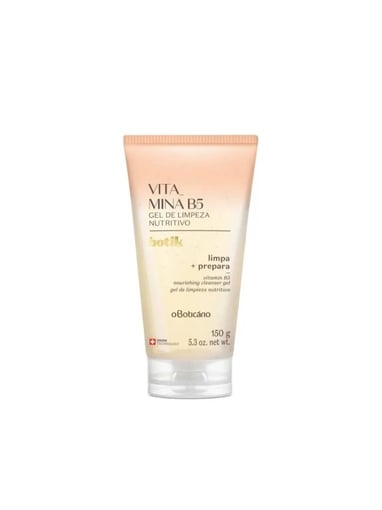 Gel de Limpeza Facial Nutritivo Vitamina B5 Botik 150g
