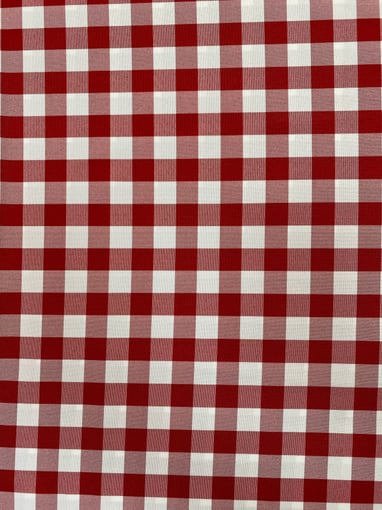 Anti-nódoas Xadrez Vermelho