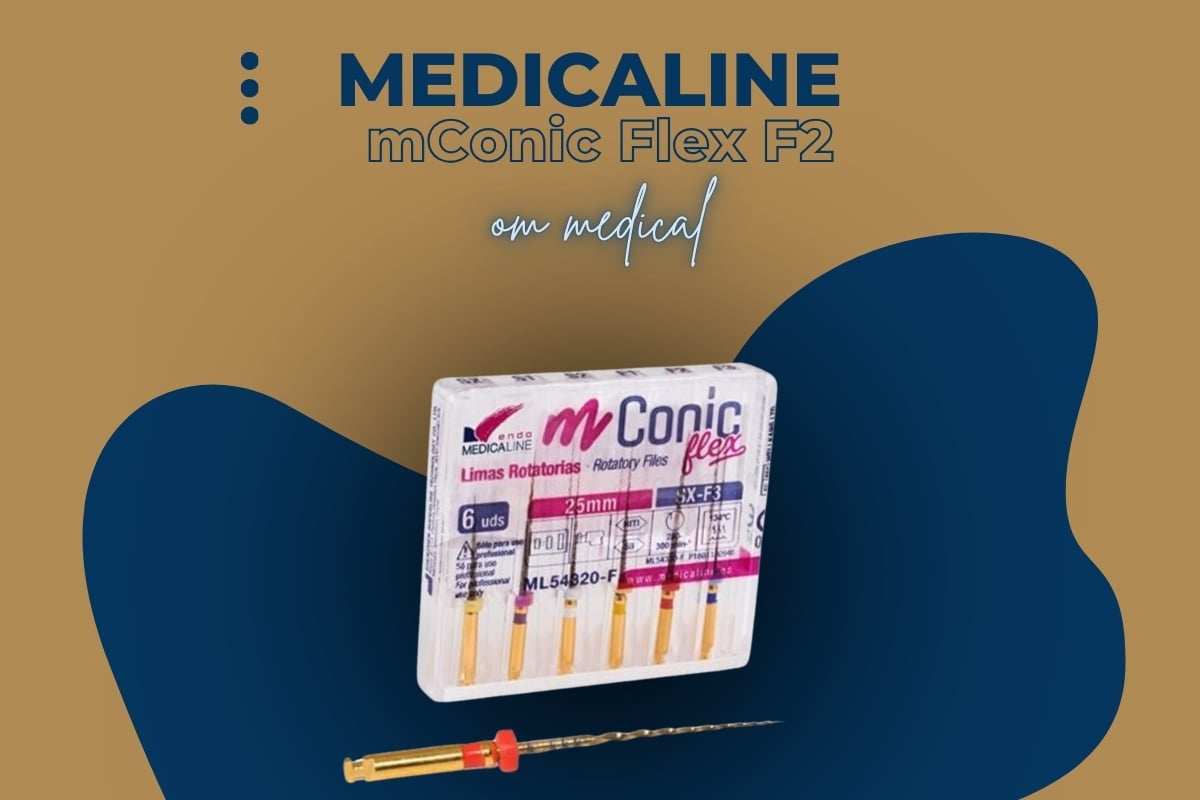 MEDICALINE mConic Flex F2 - Promoção 2+1 Limas (25mm)