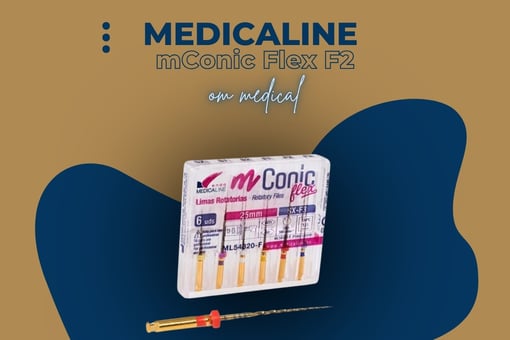 MEDICALINE mConic Flex F2 - Promoção 2+1 Limas (25mm)