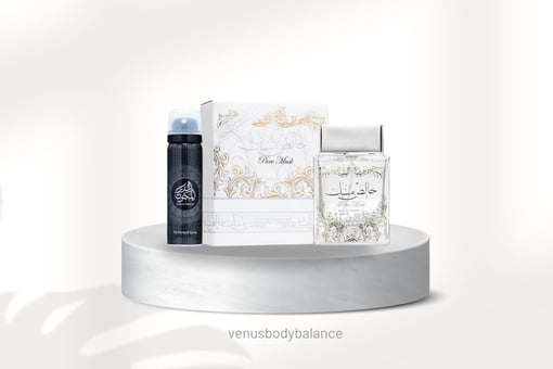 Lattafa Pure Musk 100ml + Spray Perfumado