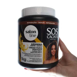 Imagem do produto Salon Line S.O.S Cachos Arginina Creme de Pentear 1kg