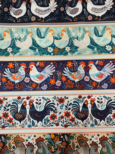 Barra Galinhas 100% algodão