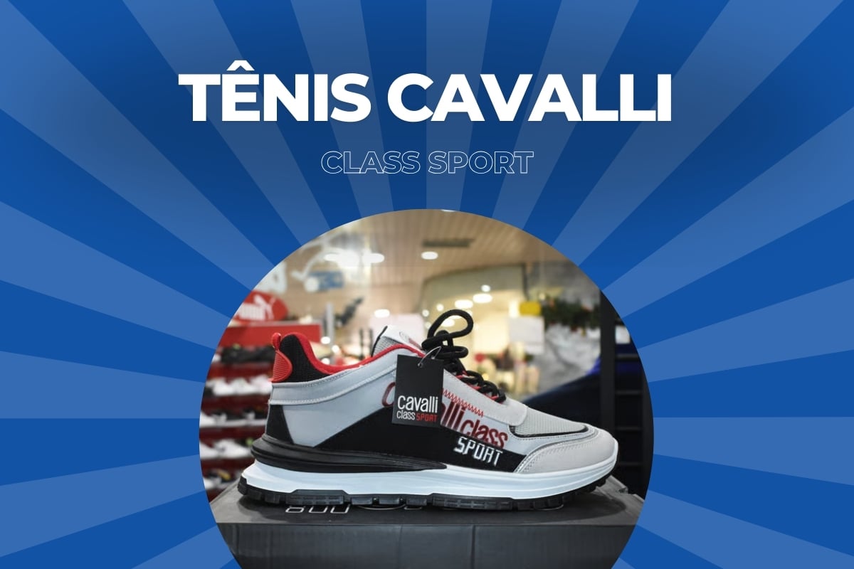 Tênis Cavalli Class Sport: Conforto, Estilo e Performance