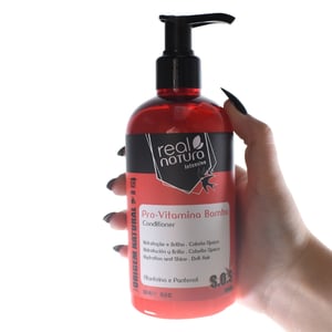 Imagem do produto Real Natura Condicionador Sem Sal Pro-Vitamina Bomba 300ml
