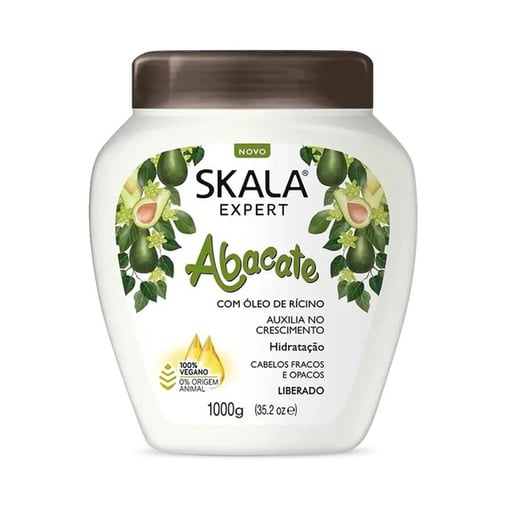 Skala Expert Abacate - Hidratação e Crescimento 1000g