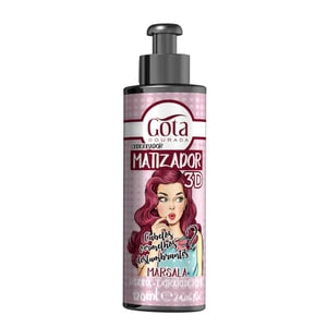 Imagem do produto Gota Dourada Matizador 3D Marsala 120ml – Brilho e Cor Intensa