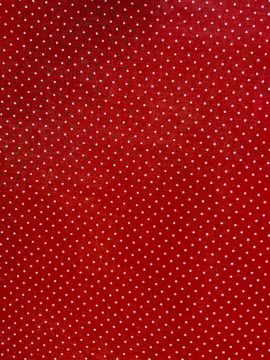 Plastificado Bolinhas Vermelho