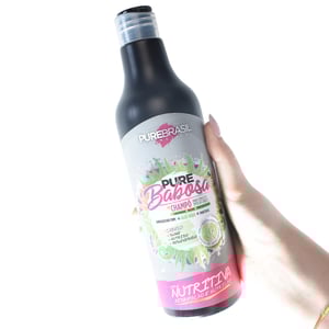 Imagem do produto Shampoo PureBabosa 500ml – Hidratação com Aloé Vera