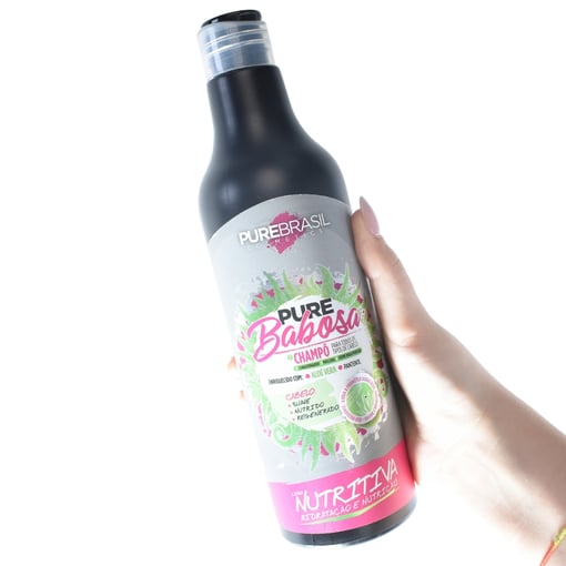 Shampoo PureBabosa 500ml – Hidratação com Aloé Vera-992-580