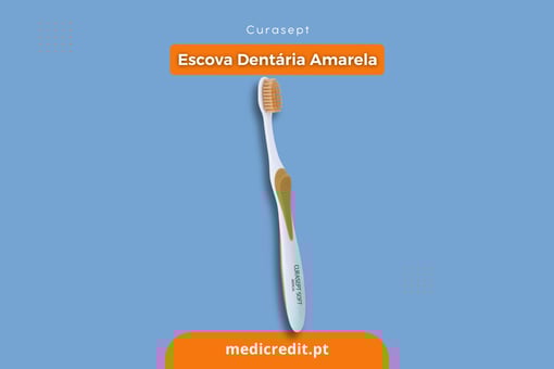 Escova Dentária Amarela Curasept – Cuidados Suaves