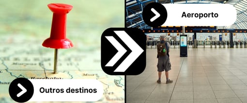 Transfer de Outros Destinos para o Aeroporto de Lisboa - Van