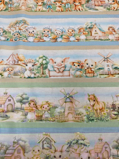 Barra Fazendinha 100% algodão