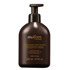 Imagem do produto Loção Hidratante Malbec Pure Gold, 200ml