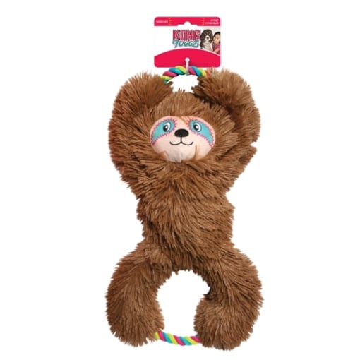 KONG Tuggz Sloth - O Brinquedo Extralongo e Fofo para Cães!