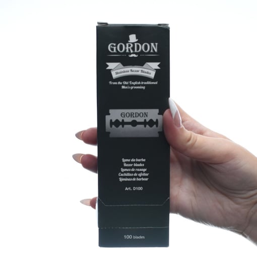 Lâminas de Barbear Gordon - 100 Unidades