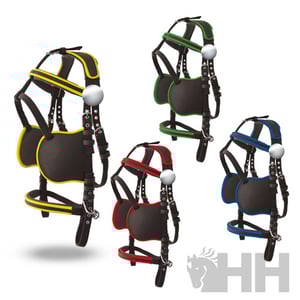 Imagem do produto Cabeçada de Atrelagem Preta C/Debrum Hanover