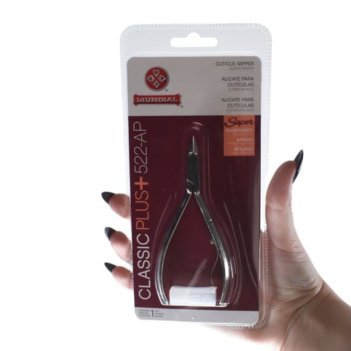 Alicate de Cutículas Mundial 522 Cromado 9mm-596-758