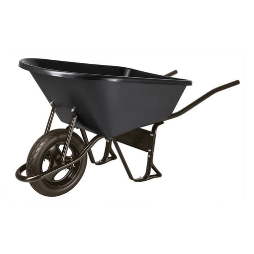 Carro de Mão para estrume de 1 roda 120Lts