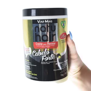 Imagem do produto Creme de Pentear NatuHair Cabelo Forte 1kg – Força e Hidratação
