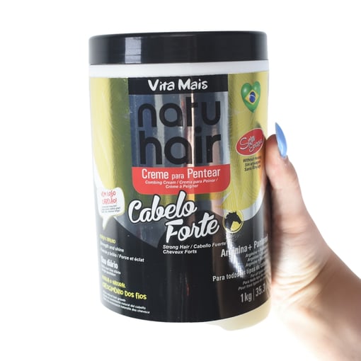 Creme de Pentear NatuHair Cabelo Forte 1kg – Força e Hidratação-1017-816