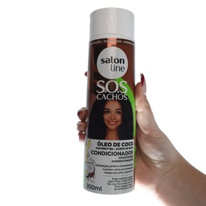 Imagem do produto Salon Line S.O.S Cachos Shampoo Coco 300ml - Hidratação Profunda