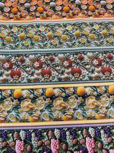 Barra Cítricos 100% algodão