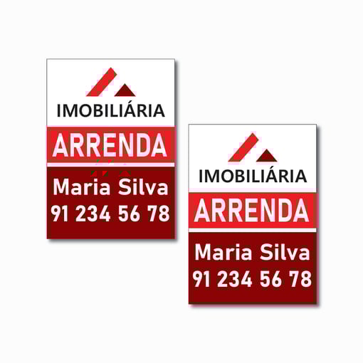 Autocolantes Placas Imobiliárias 50x70cm