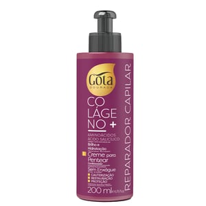 Imagem do produto Gota Dourada Colágeno+ Creme Pentear Reapador Capilar Cabelo Dani