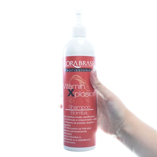 Flora Brasil Vitamin X Plosion Shampoo Bomba