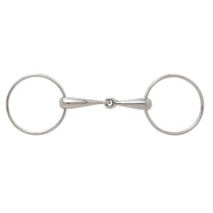 Imagem do produto Bridão Argolas Grandes Embocadura Grossa 23mm - Sefton