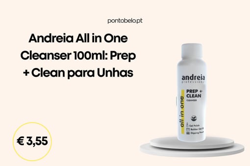 Andreia All in One Cleanser 100ml: Prep + Clean para Unhas