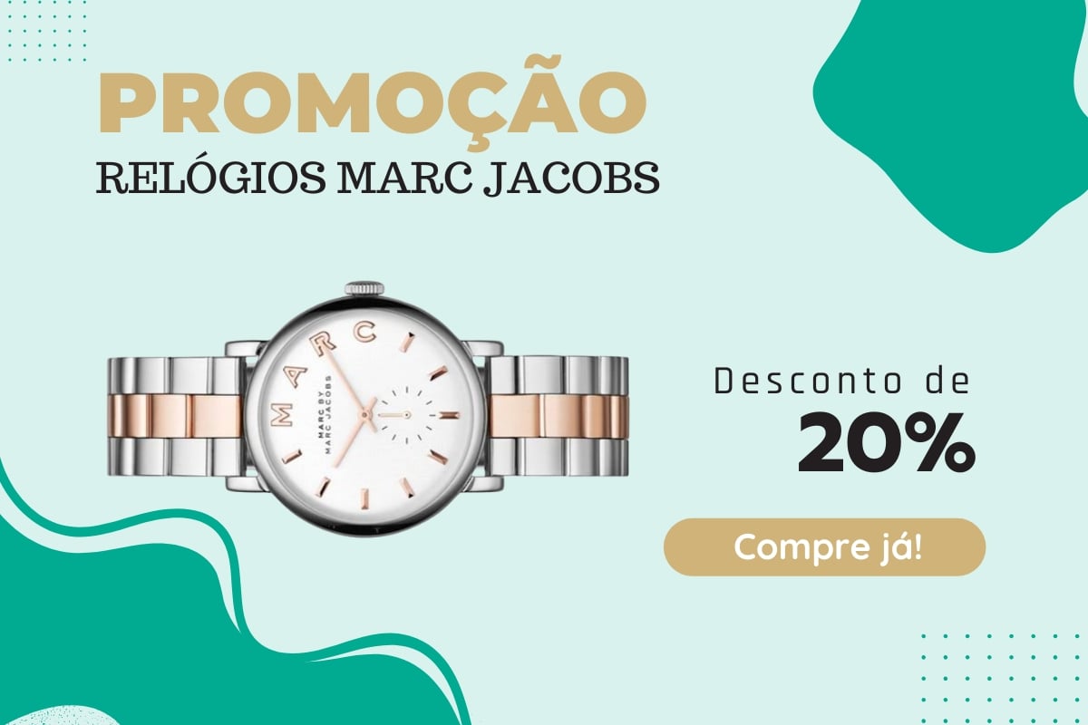 Relógio Baker MBM3312 by Marc Jacobs | Elegância e Precisão