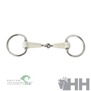 Imagem do produto Bridão Oliva Comfort Embocadura Partida 18mm - Sefton