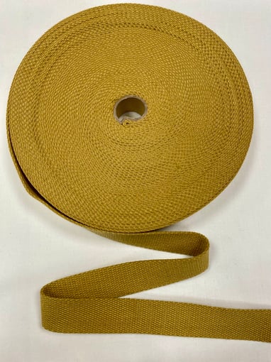 Precinta de Algodão Amarelo Torrado