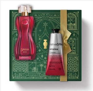 Imagem do produto Kit de Natal Perfume Glamour Diva + Ameixa