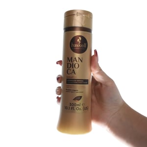 Imagem do produto Haskell Shampoo Mandioca 300ml – Crescimento, Hidratação e Brilho