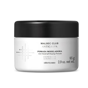 Imagem do produto Pomada Modeladora Anticaspa Malbec Club 85g