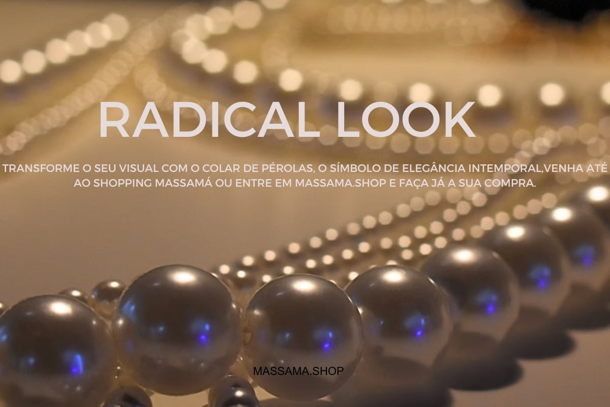 Colar de Pérolas: Sofisticação que Nunca Sai de Moda ✨