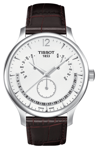 Tradition Perp Calendar Wht/brw (Classic) T063.637.16.037.00