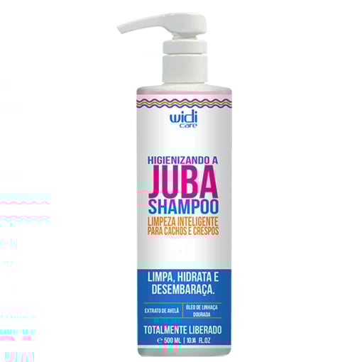 Shampoo Juba Widi Care 500ml – Limpeza Inteligente para Cachos