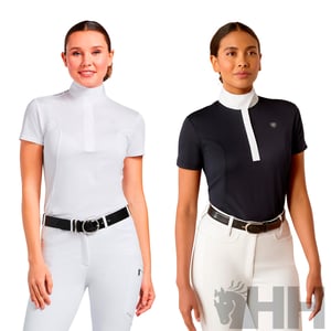 Imagem do produto Polo P/Concurso Senhora Manga Curta Aptos - Ariat