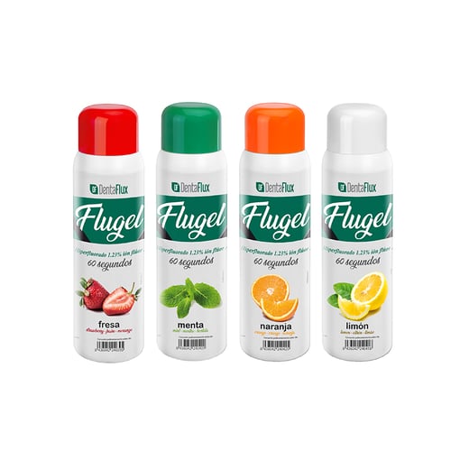 DENTAFLUX Fluor Gel de morango (500ml)