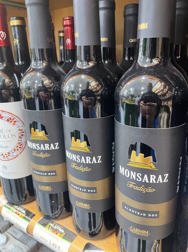 Vinho alentejano Monsaraz tinto