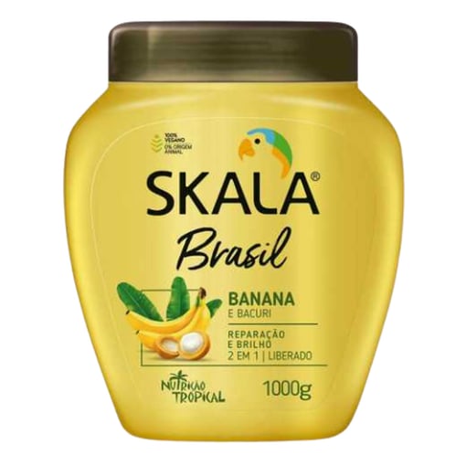 Banana e Bacuri - Reparação e Brilho 2 em 1 1000g