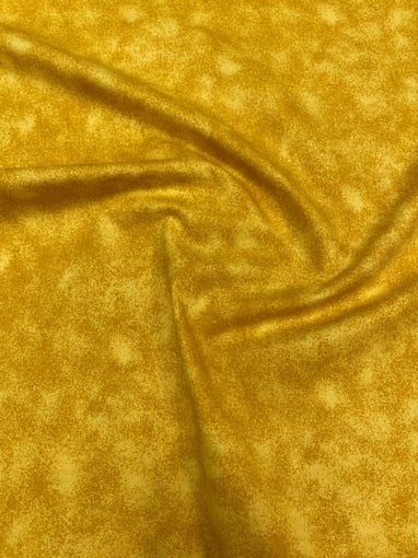 100% Algodão Poeira Amarelo